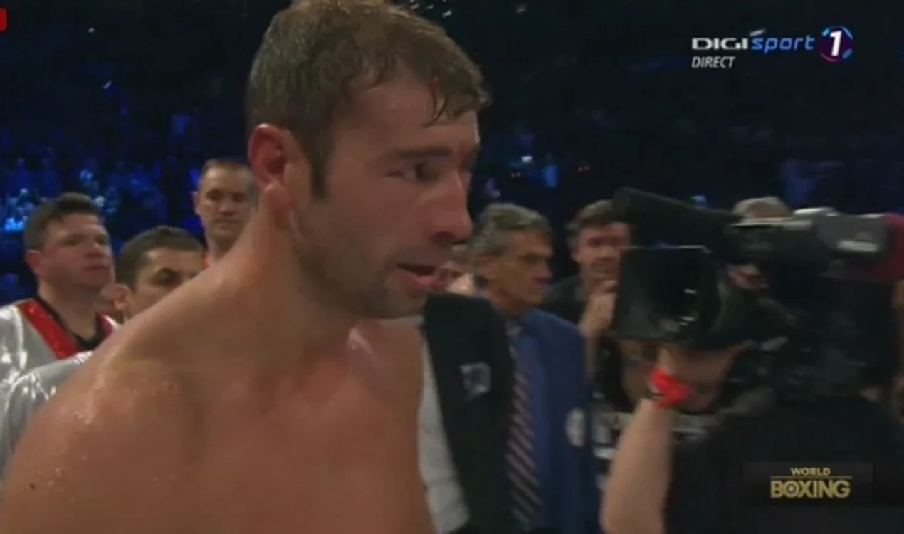 
    Lucian Bute nu a reuşit să fie convingător pentru arbitri în meciul cu Jean Pascal (captură Digisport)  