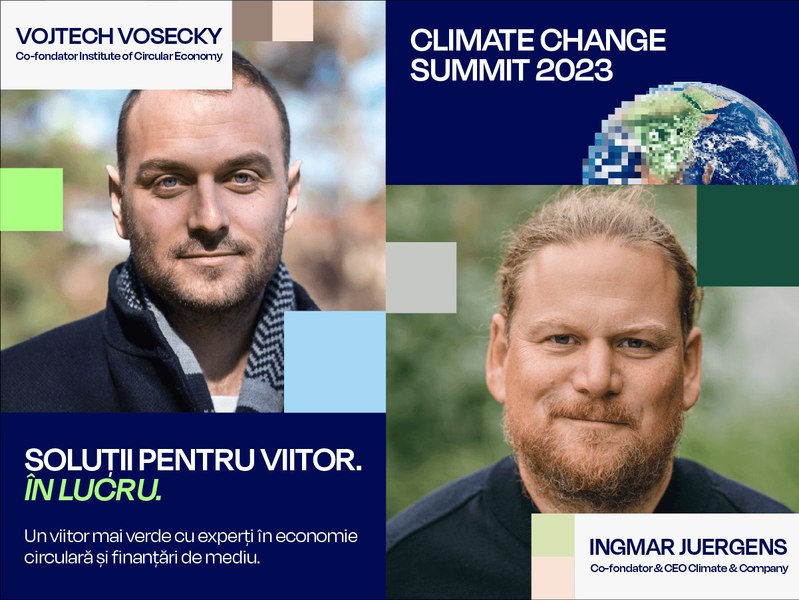 Soluții pentru viitor de la specialiști de top în economie circulară și finanțări de mediu la Climate Change Summit