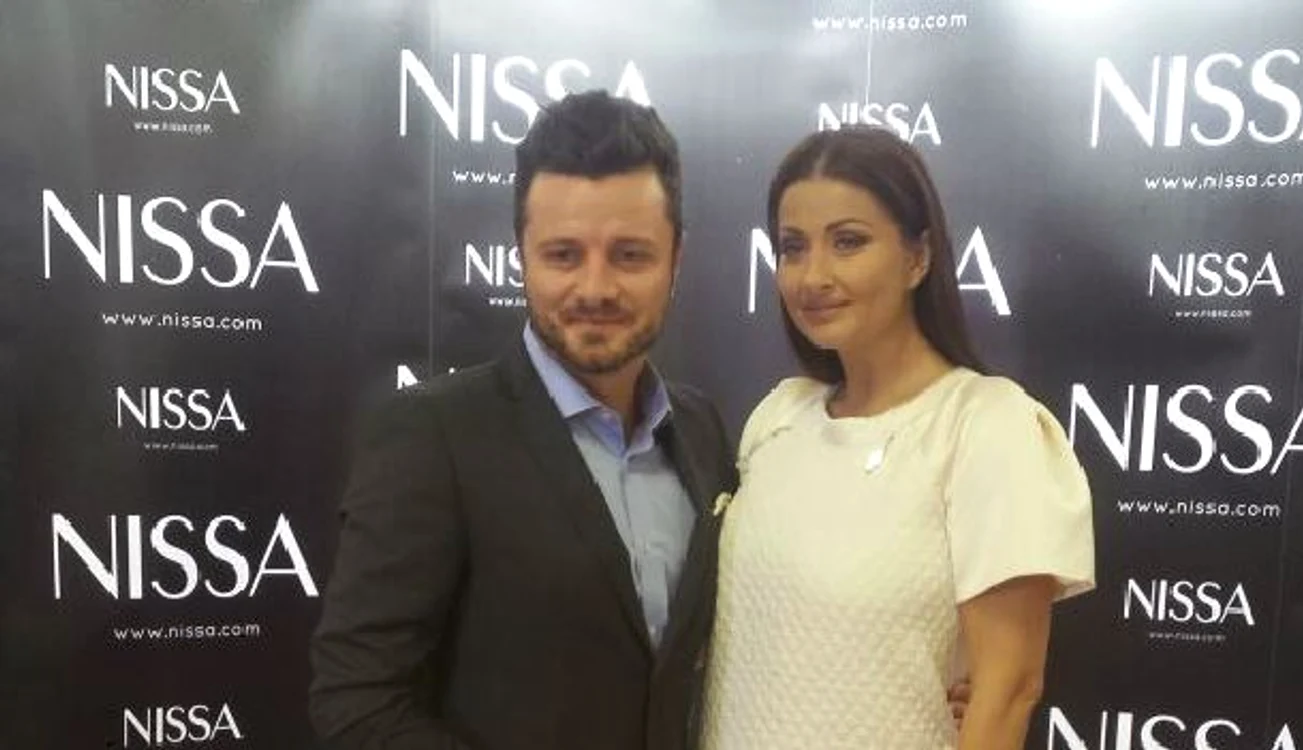 Gabriela Cristea și Tavi Clonda la evenimentul „Nissa 2016”foto: Click!