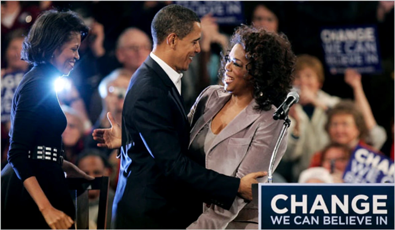 Barack Obama şi Oprah Winfrey