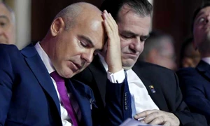 Rareş Bogdan şi Ludovic Orban.  FOTO Mediafax