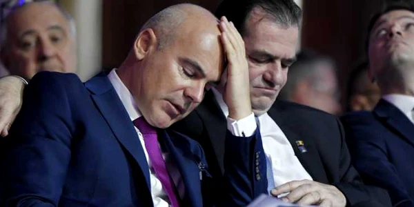 Rareş Bogdan şi Ludovic Orban.  FOTO Mediafax