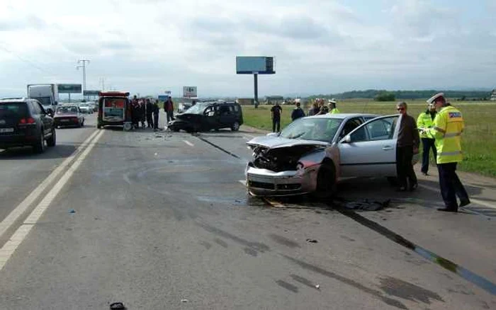 În urma accidentului o persoană a fost rănită-imagine arhivă