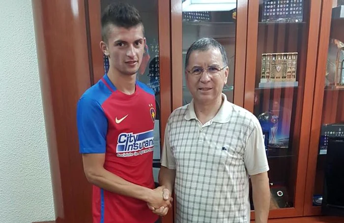 Florin Tănase a venit de puţin timp la Steauafoto: fc steaua bucuresti