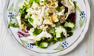 Salata de pui cu castraveti si dressing de iaurt jpeg