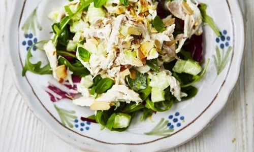 Salata de pui cu castraveti si dressing de iaurt jpeg