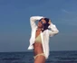 Magda Palimariu sexy pe litoral costum de baie (10) jpeg