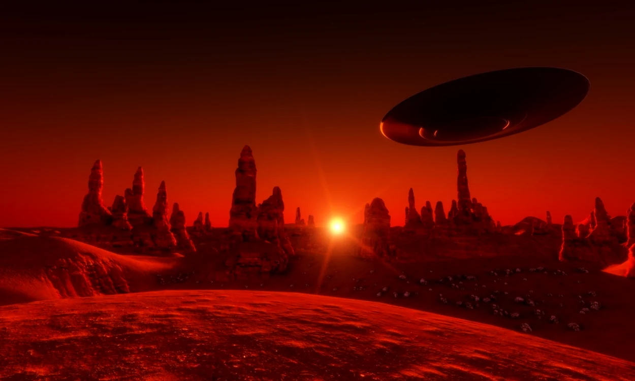Fascinaţia vieţii pe Planeta Roşie a existat mereu FOTO: Shutterstock