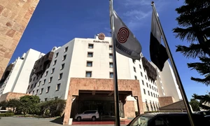 Hotelul Serena   unde au avut loc negocierile de pace SUA Iran   Pakistan FOTO EPA EFE jpg