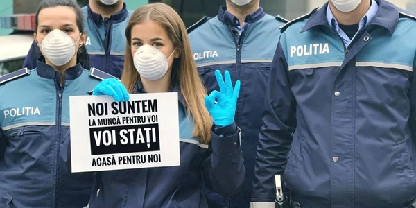 politie mesaj. foto mai