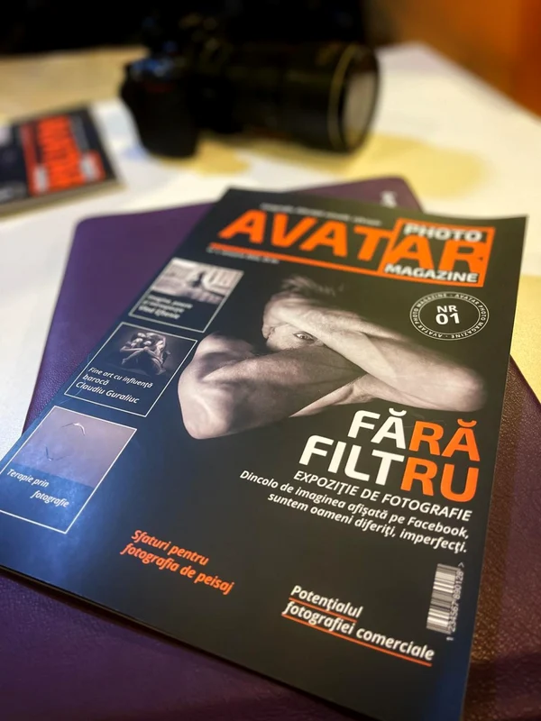Avatar Photo Magazine - prima revistă printată de fotografie din ultimii 10 ani din România lansată la Constanţa Sursa Alin Panaite