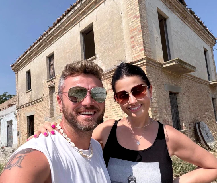 Gabriela Cristea și Tavi Clonda și-au prezentat proiectul de suflet din Italia/ sursa Instagram