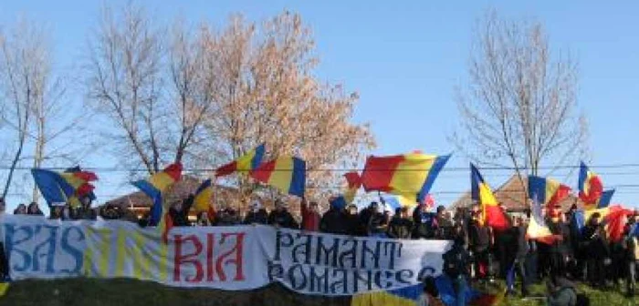 Hunedoara: VIDEO Sprijin de la Hunedoara pentru basarabeni