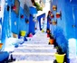 Scările din Chefchaouen în Morocco Foto traveltriangle com