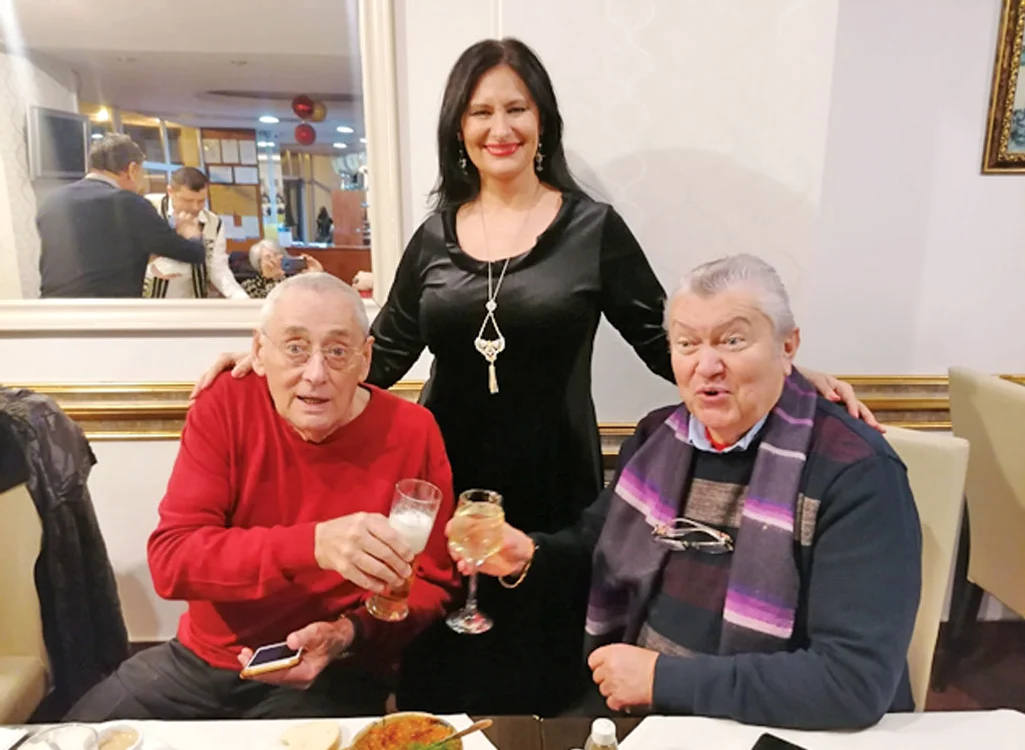 
    Horia Moculescu, Cristina Gheorghiu și Gheorghe Turda  