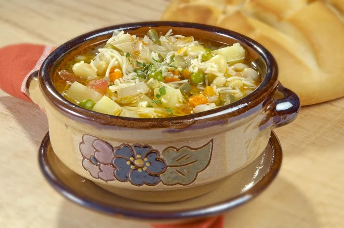 Ciorba de cartofi. Foto: arhiva.