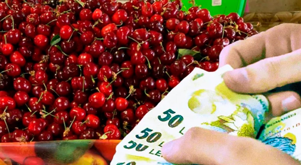 Primele cireșe au apărut în pieţele din Constanţa. Cu cât se vinde kilogramul de fructe „de lux”