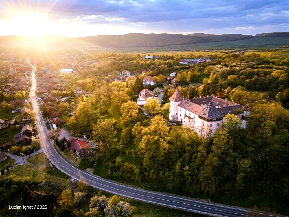 Castelul Kemeny din Brâncovenești / FOTO: Lucian Ignat