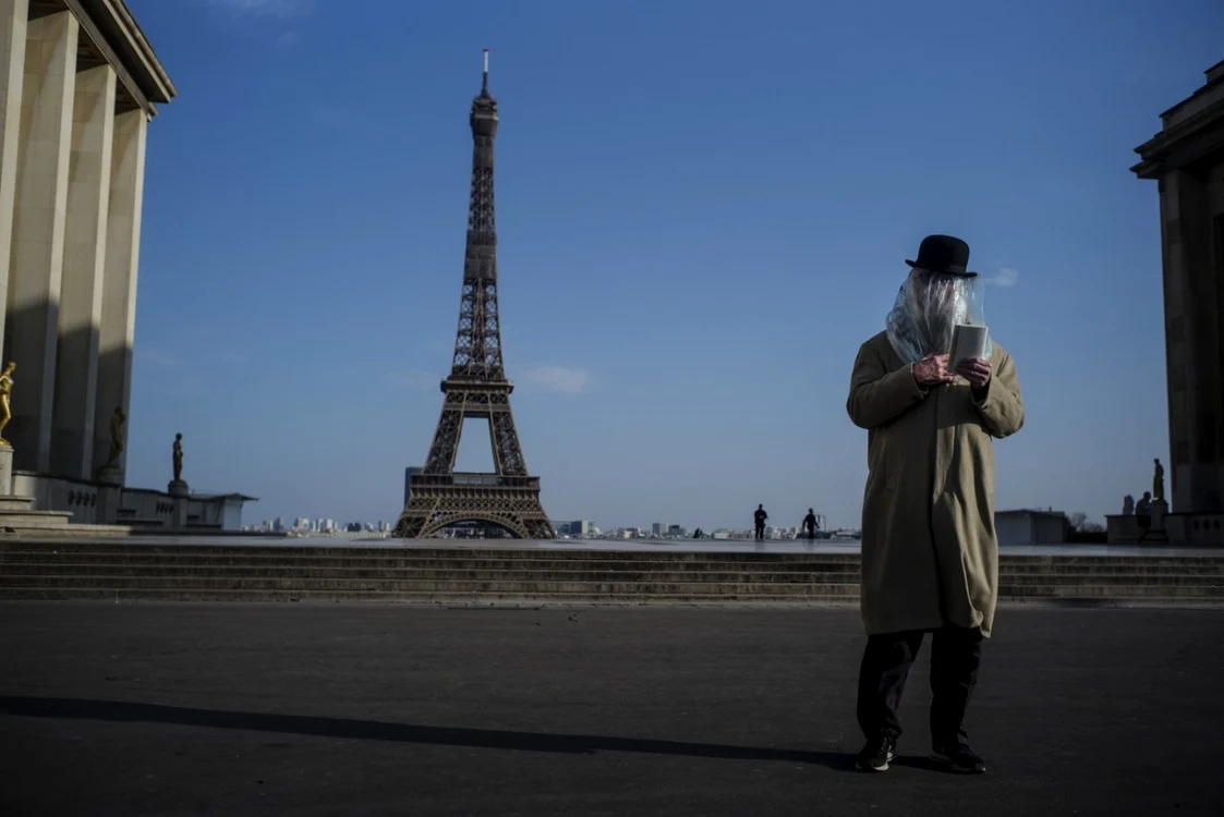 Primul caz de COVID-19 din Paris datează din decembrie 2019. FOTO: EPA/EFE
