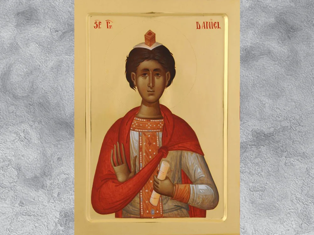Sfântul Proroc Daniil. Icoană de Mihai Coman