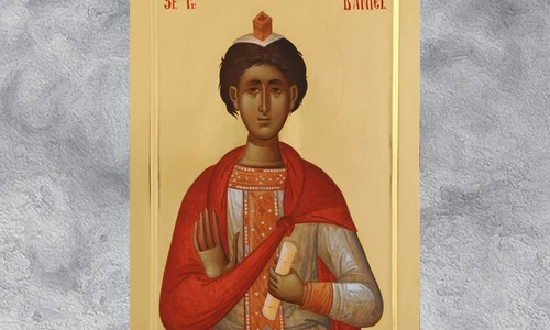 calendar ortodox 2021 17 decembrie sfantul proroc daniil icoană de mihai Coman jpg