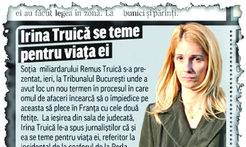 Remus Truică nu a  recunoscut niciodată  că şi a agresat fizic soţia jpeg