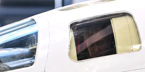 Vladimir Putin la bordul unui bombardier strategic Tupolev Tu 160M Foto Profimedia