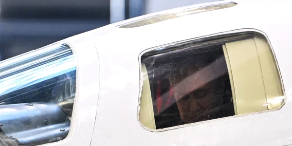 Vladimir Putin la bordul unui bombardier strategic Tupolev Tu 160M Foto Profimedia