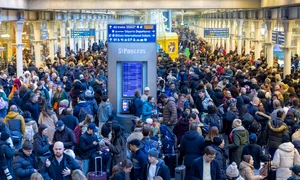 FOTO Profimedia / Serviciile Eurostar către și dinspre Londra sunt suspendate din cauza unor probleme la alimentarea electrică din Tunelul Canalului Mânecii