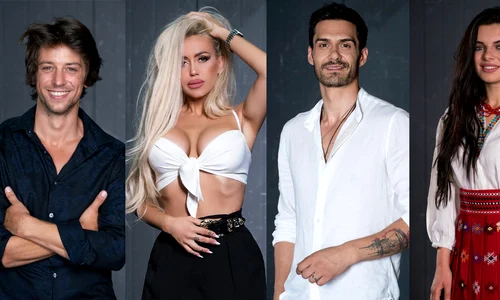Paul Diaconescu, Anda Adam, George Burcea și Ana Maria Babei, concurenți la "Ferma  Săteni versus orășeni" jpeg