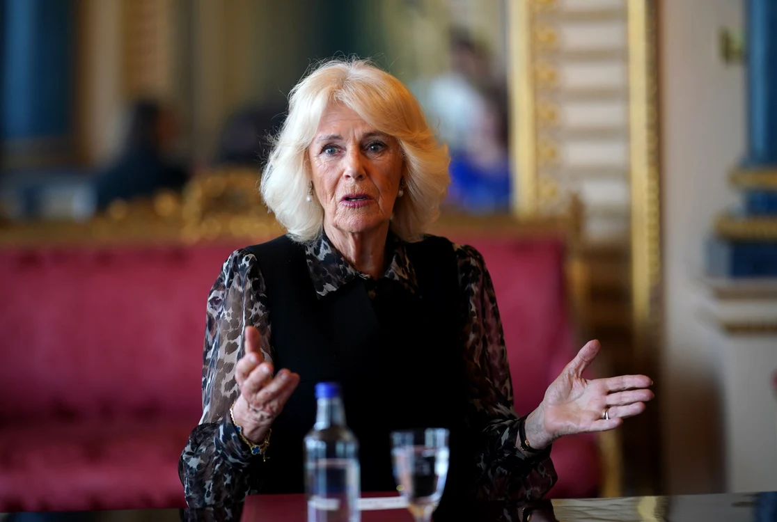 Regina Camilla, la Palatul Buckingham, pe 16 aprilie 2024, GettyImages (4) jpg