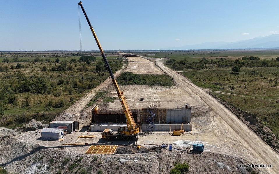 Autostrada A13 Sibiu - Făgăraș a prins contur. Stadiul lucrărilor pe noile șantiere din centrul României