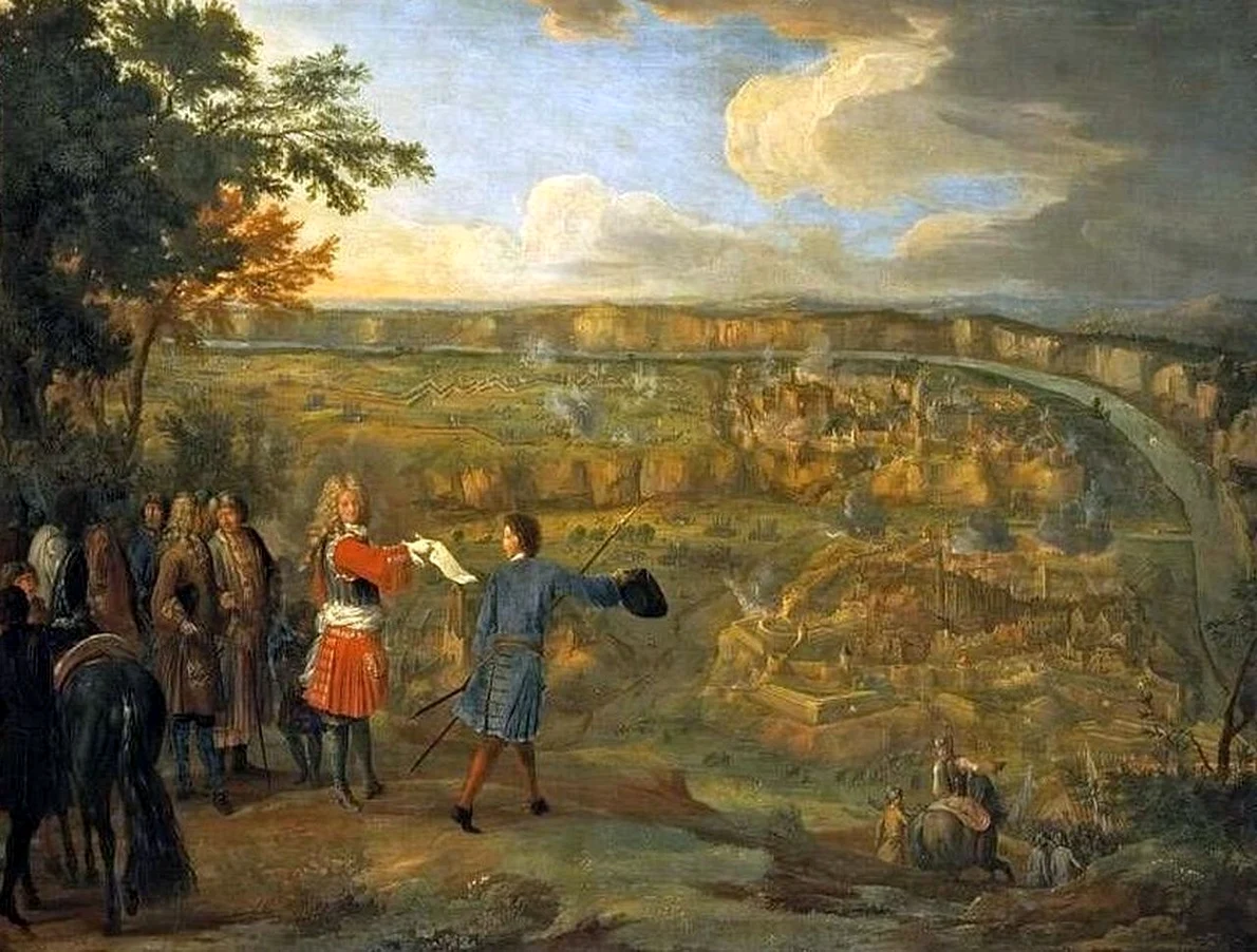 Capturarea cetății Iazvoleț de către polonezi. Tablou realizat de pictorul francez Pierre-Denis Martin