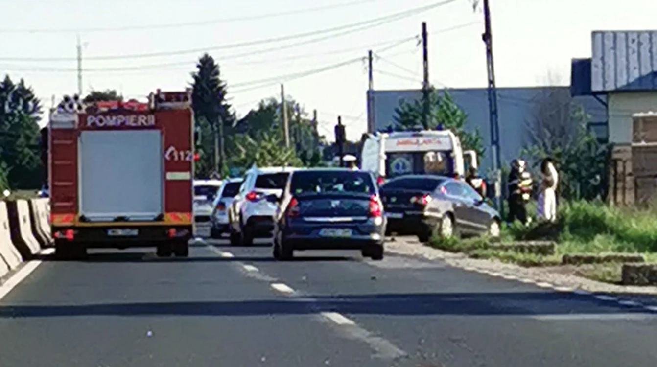 Al doilea accident produs de șoferul băut din Pitești s-a soldat cu doi rănițiFoto: curier.ro