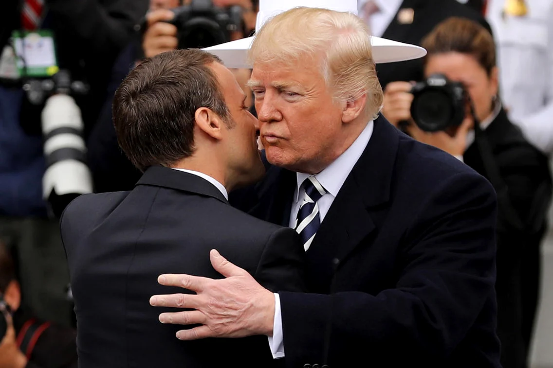 President Trump And First Lady Melania Trump Welcome President Macron And Mrs  Macron To The White House jpeg