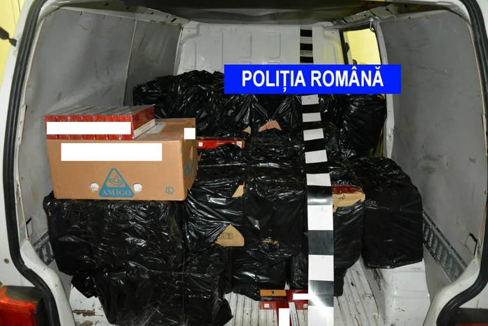 Ţigările descoperite de poliţişti