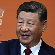 Toast Xi Jinping FOTO AFP
