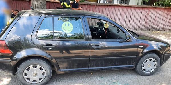 masina Vaslui copil blocat FOTO ISU Vaslui 2