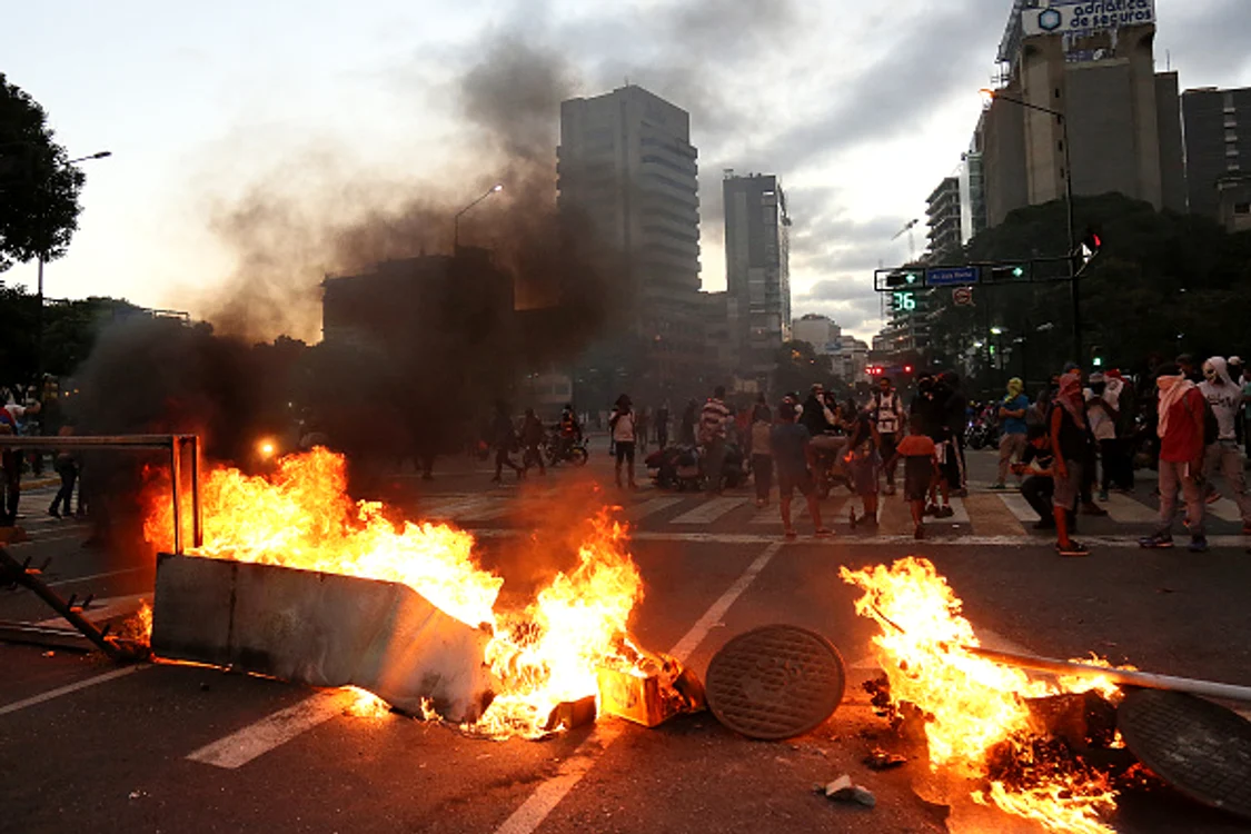 Revoluție în Venezuela! Foto: Getty
