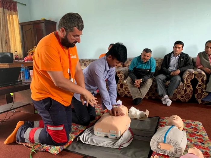 Bogdan Oprea în Nepal 