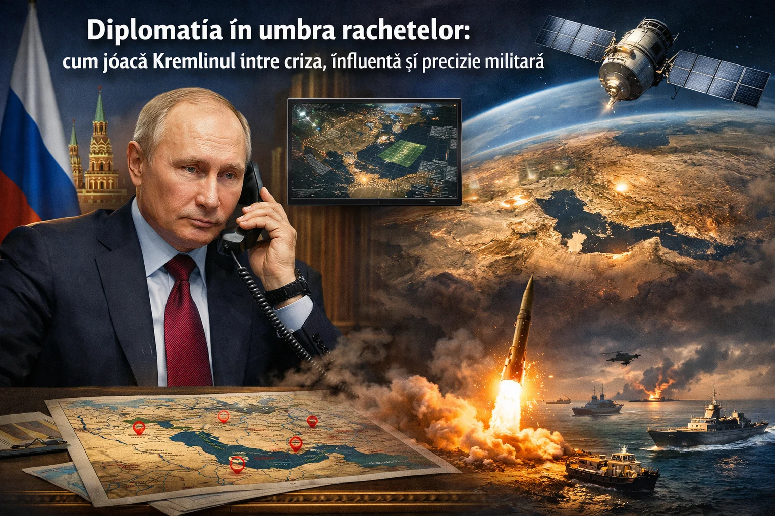 Diplomația în umbra rachetelor: cum joacă Kremlinul între criză, influență și precizie militară