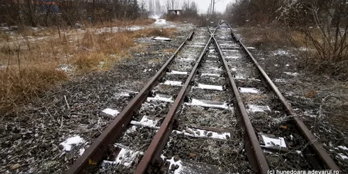 calea ferata hunedoara simeria foto daniel guta adevarul