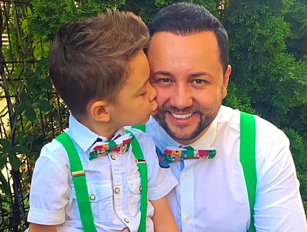
    Cătălin și David au mers și la pescuitFoto: arhivă personală  