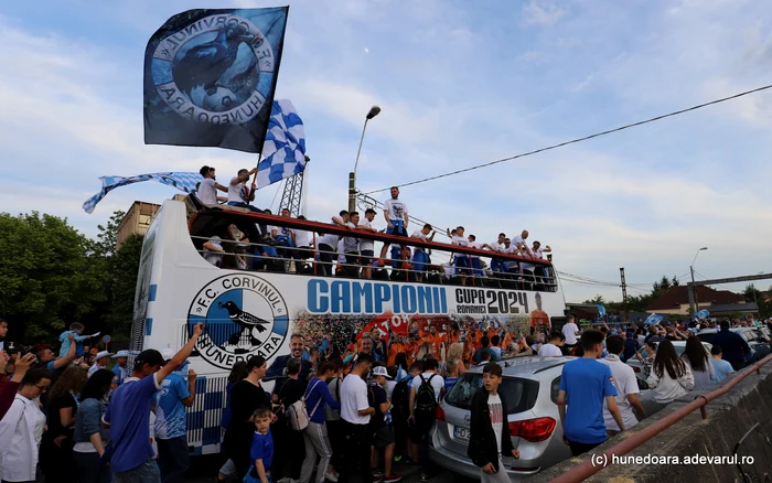 Divizionara secundă Corvinul Hunedoara câștigat Cupa în 2024