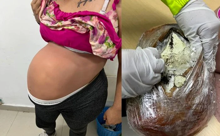 Femeie arestată cu o „sarcină de cocaină” de 3.600 de doze, în Columbia  FOTO: X