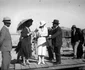 Regina Maria şi Principesa Ileana vizitând piramidele din Egipt - 1930 platoul Giza Sursa Facebook Mihaela Chiripuci / Arhiva giza.fas.harvard.edu