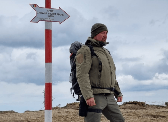 Rangerul Viorel Mihai FOTO arhiva personală