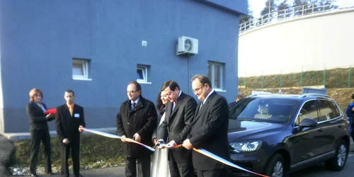 Oficialităţile locale au inaugurat noua staţie