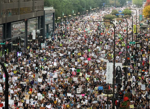 'No Kings' Protest: Chicago FOTO Profimedia
