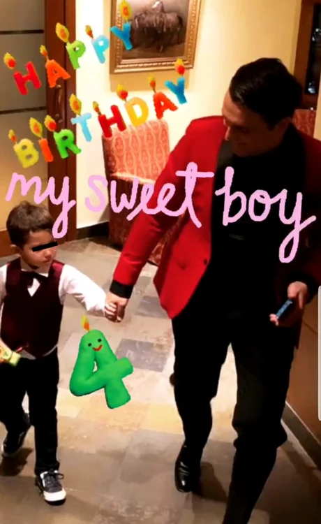 De la petrecerea lui Traian jr. nu a lipsit tatăl lui, Bogdan Ionescu